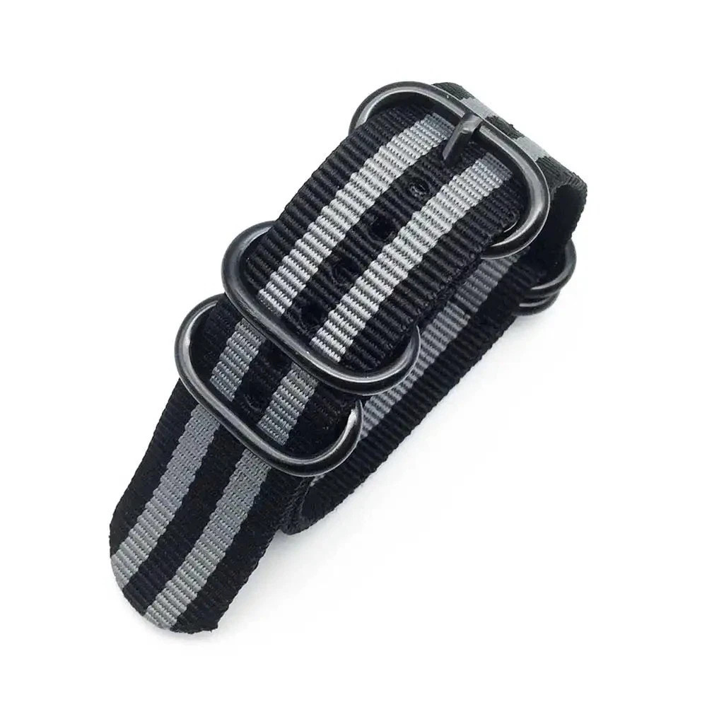 18mm 20mm 22mm Durable Military Woven Nylon Wrist Watch Band Quick Release Strap