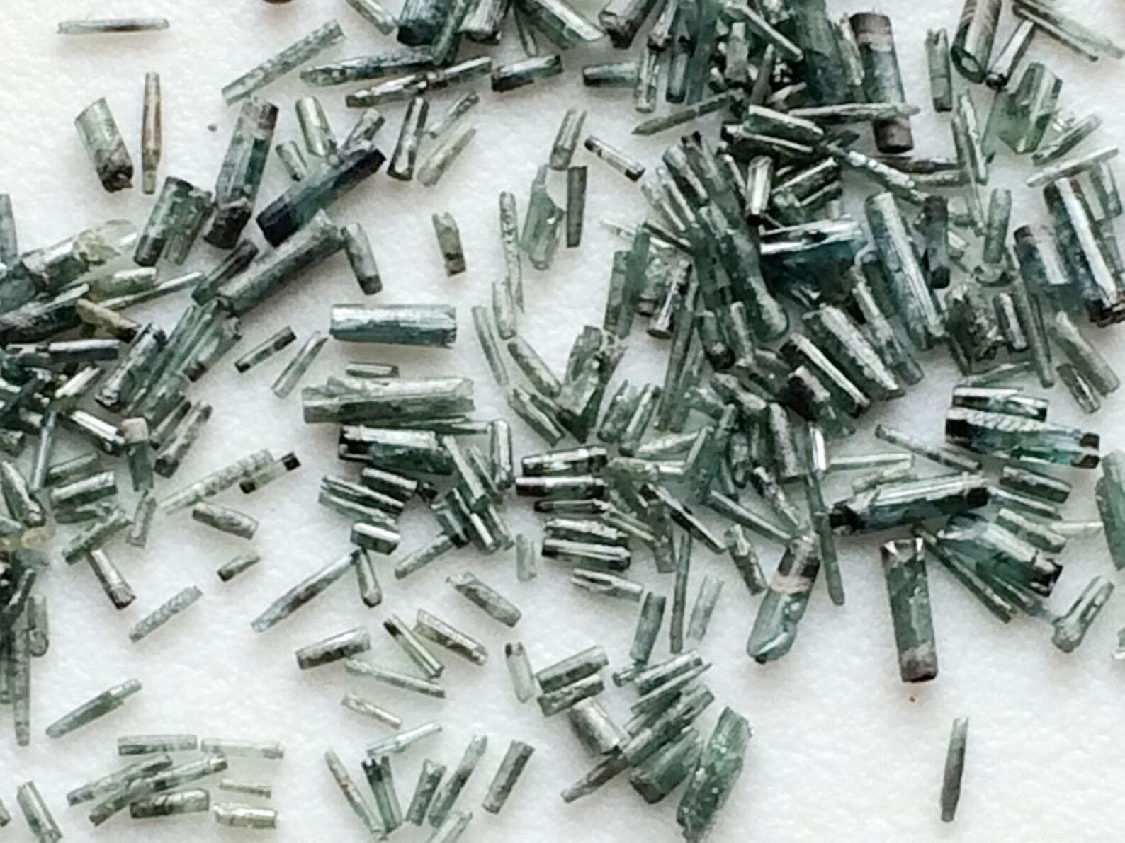 2-3mm Approx Blue Diamond Sticks Needles For Jewelry (1CT To 2CT)