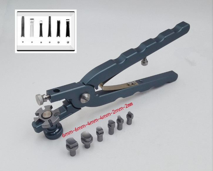 watch leather strap punching notch pliers Multi-specification watch repair tool