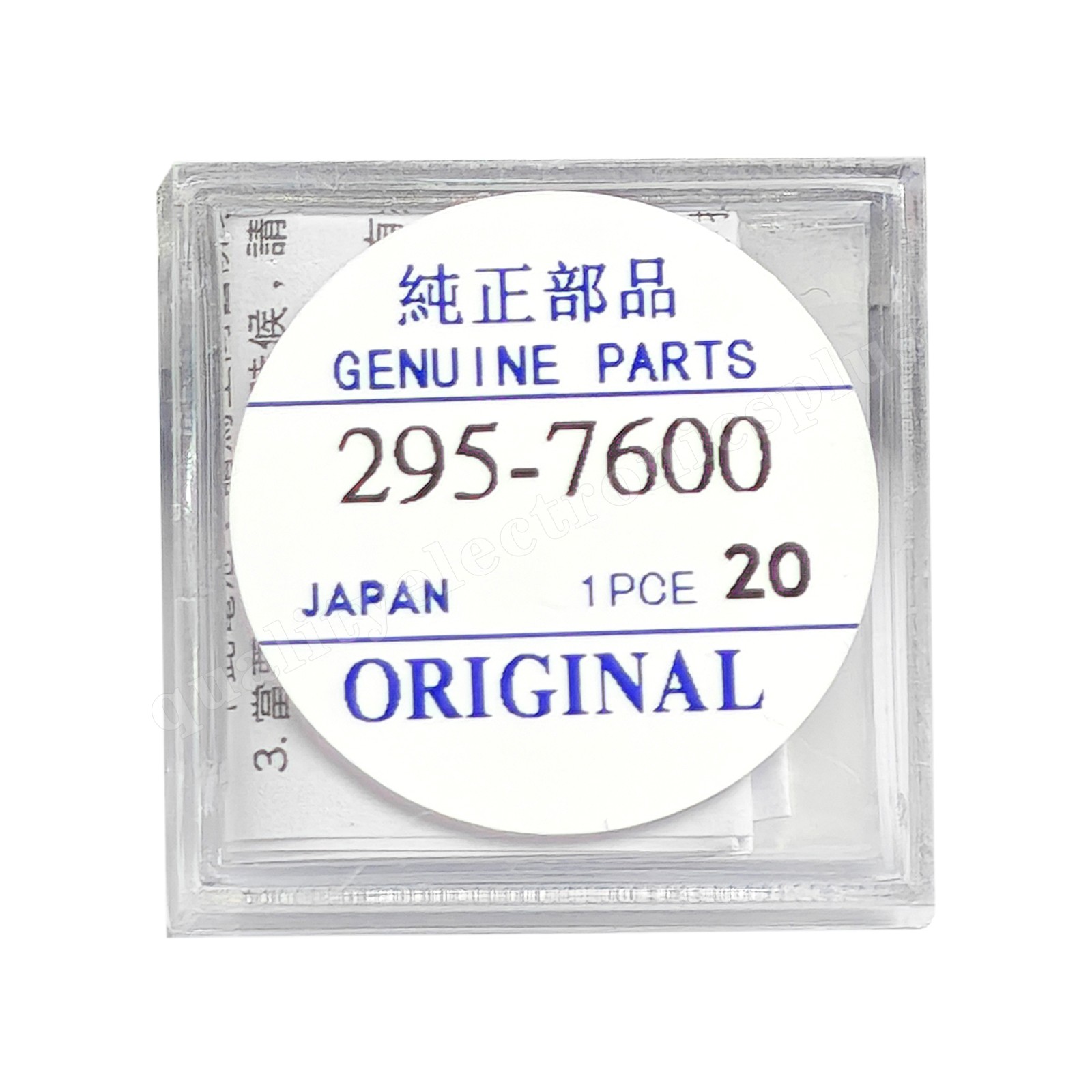 Original 295-7600 Battery For Citizen Eco-Drive MT516 MT516F A930G A930N B020M