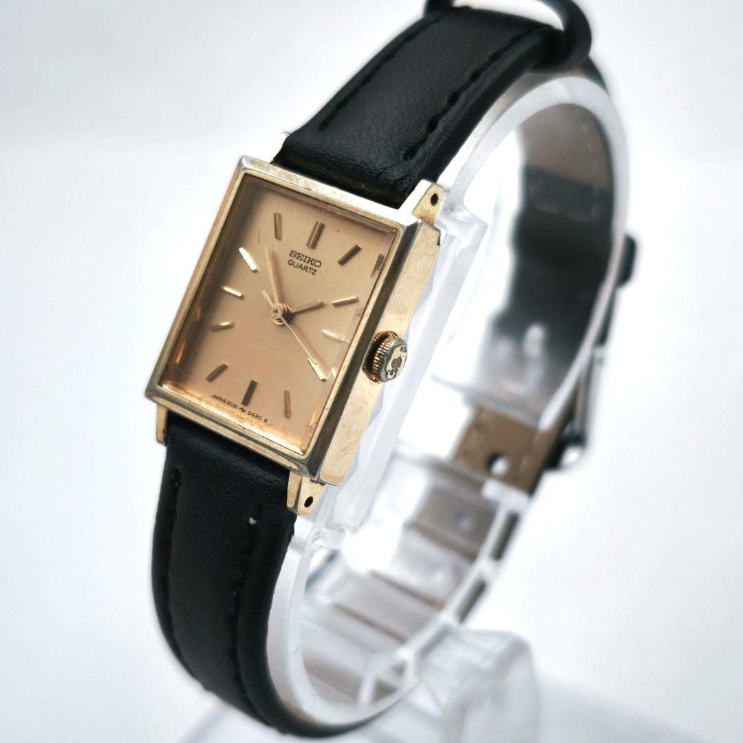[High-end, fully functional] Seiko Square Watch, New Battery, New Strap, Ladies&