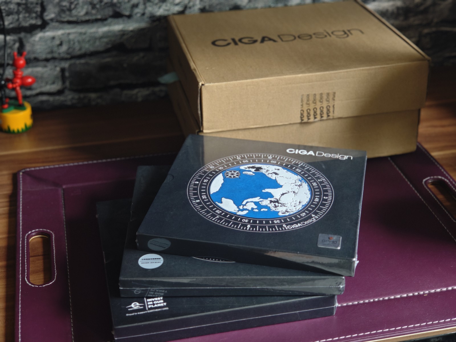 (Not Opened) CIGA Design Watch Blue Planet GPHG Award Steel, EU Warehouse