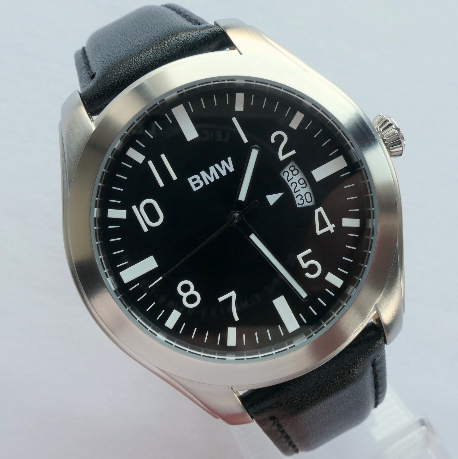 BMW Classic Pilot Racing Driver Sport Car Accessory Swiss Movement Luxury Watch