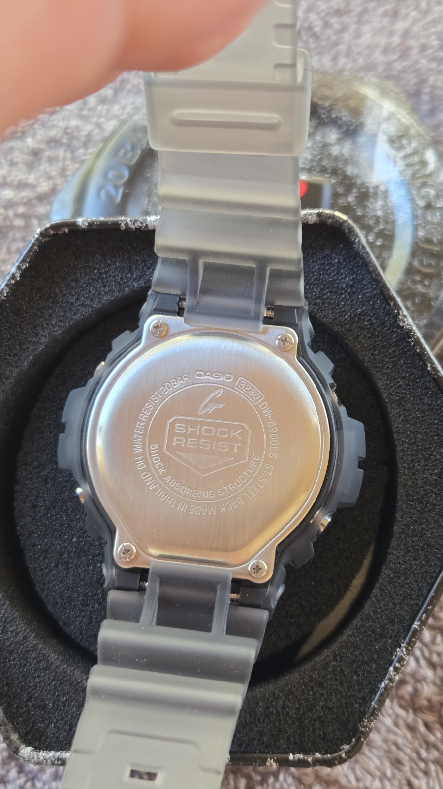 Casio G-Shock DW-6900LS-2JF Unisex Skeleton Jelly Watch