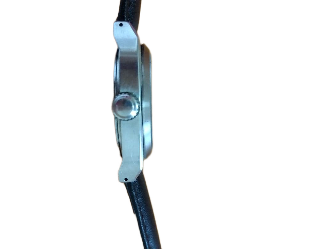 Exc+5 Vintage Seiko SUS 5Y89-0A50 Blue Dial Analog Quartz 35mm Men Watch JDM