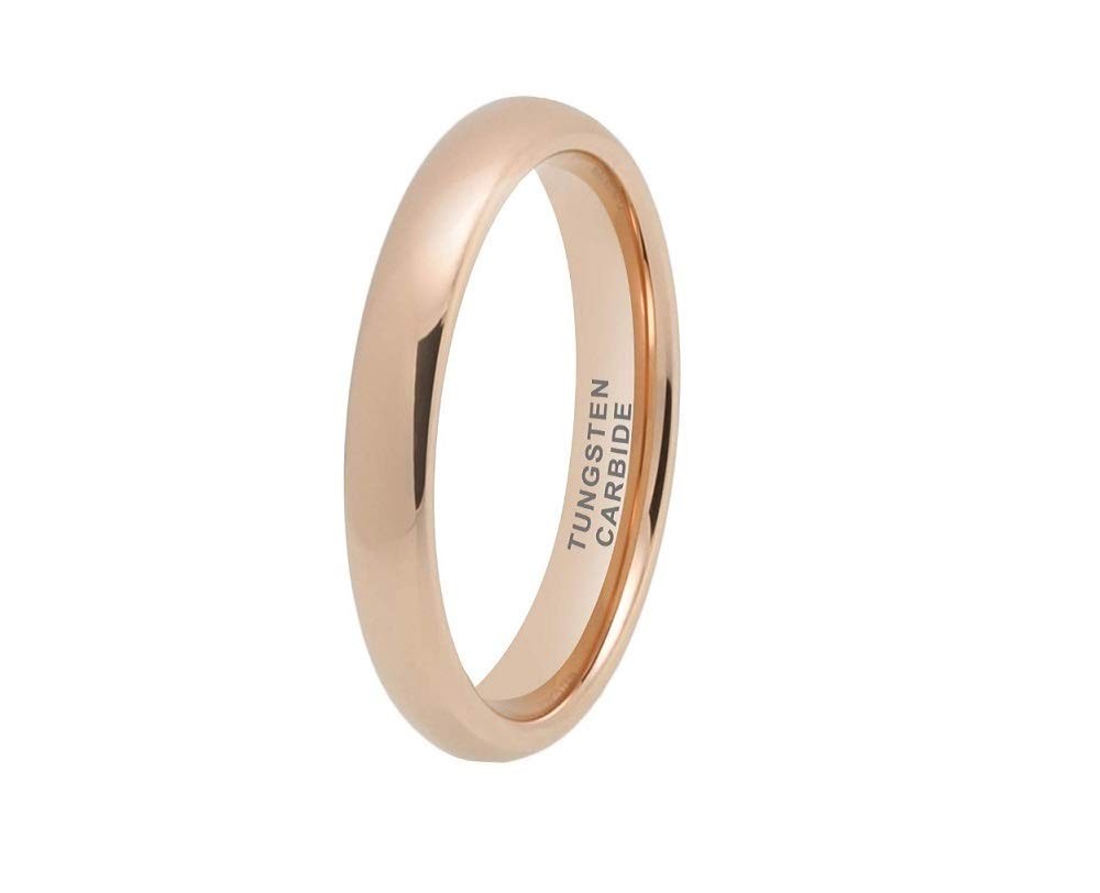 CROWNAL 1mm 2mm 3mm 4mm 5mm 6mm 7mm 8mm Tungsten White/Yellow Gold/Rose Gold Pla