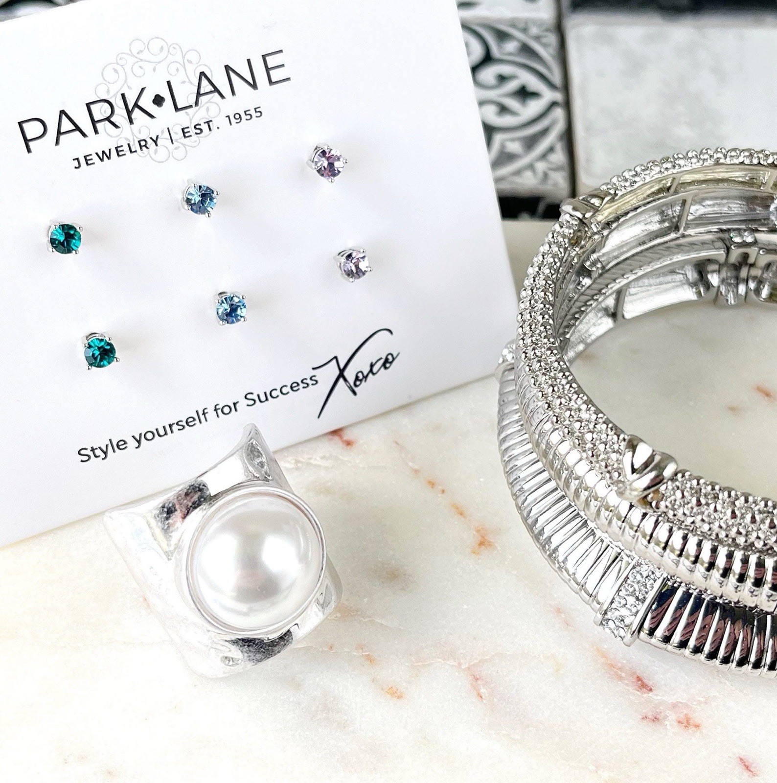 Park Lane MICRO STUDS- Set Of 3 Pairs Of 4mm Stud Post Earrings Retail $42