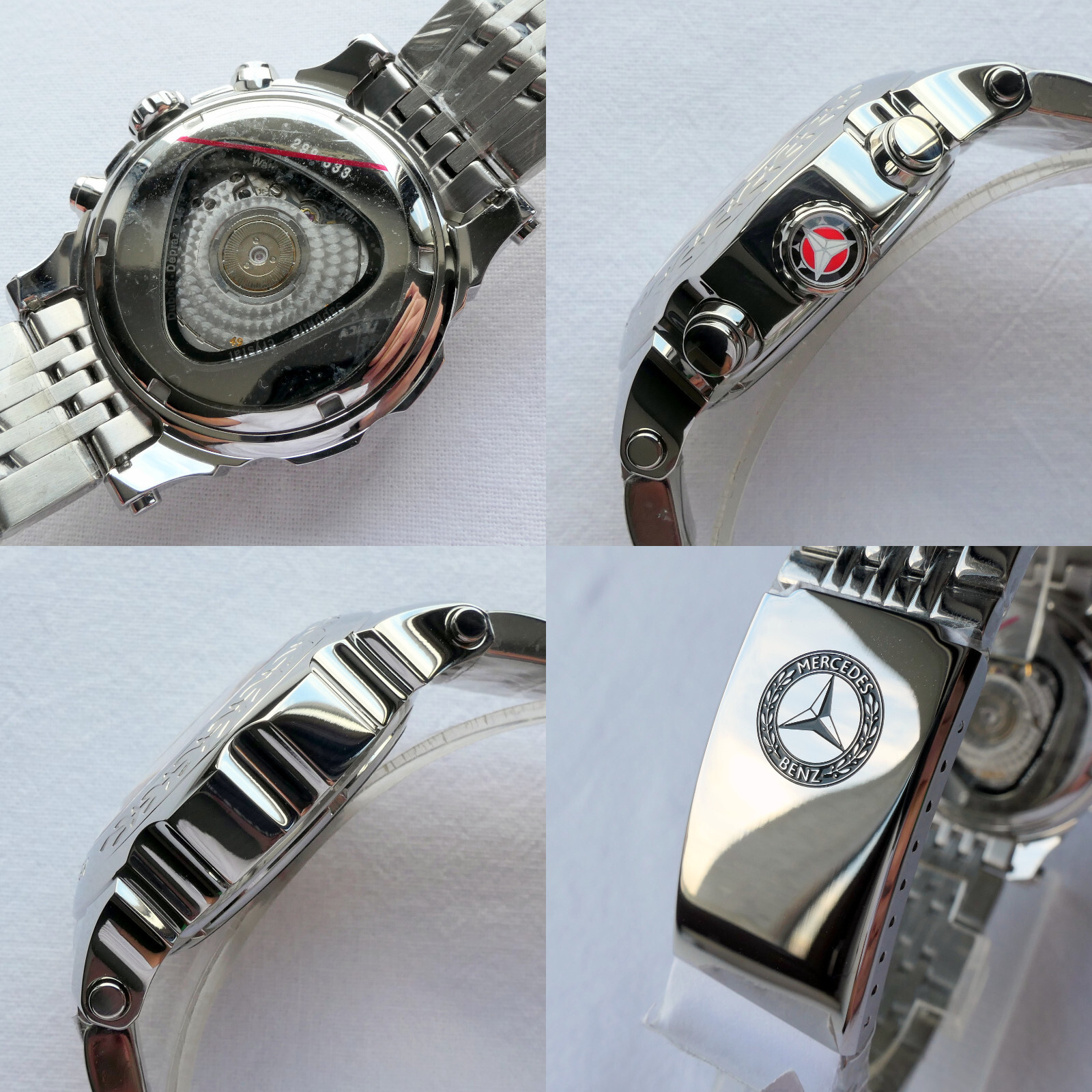 Mercedes Benz Classic Car Accessory Grand Data Swiss Automatic Chronograph Watch
