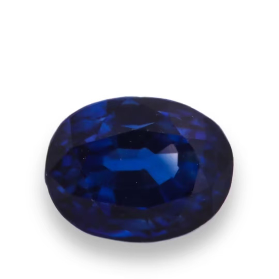 Real 1.98ct No Heat Natural Ceylon Blue Sapphire Oval Sri Lanka