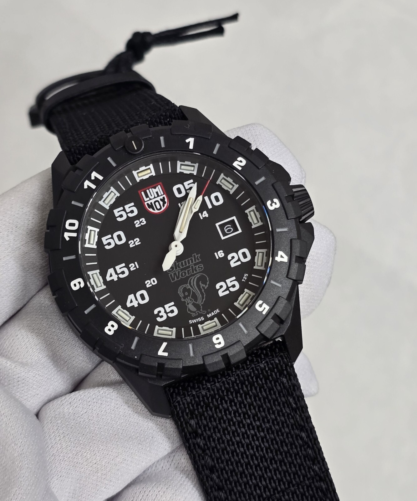 LUMINOX F-117 ‘Nighthawk x Skunk Works’ 6440 Heritage 44MM Pilot Watch XA.6442.H
