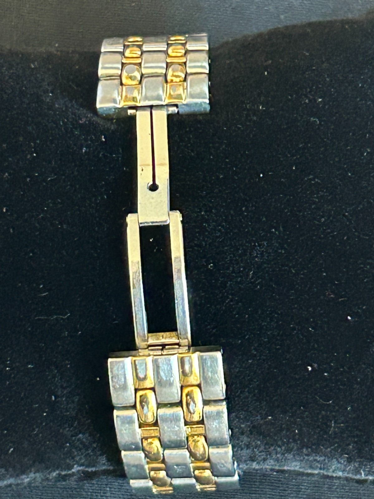 Raymond Weil Tango Watch Men 37mm Gold Dial Two Tone Date Round 5560
