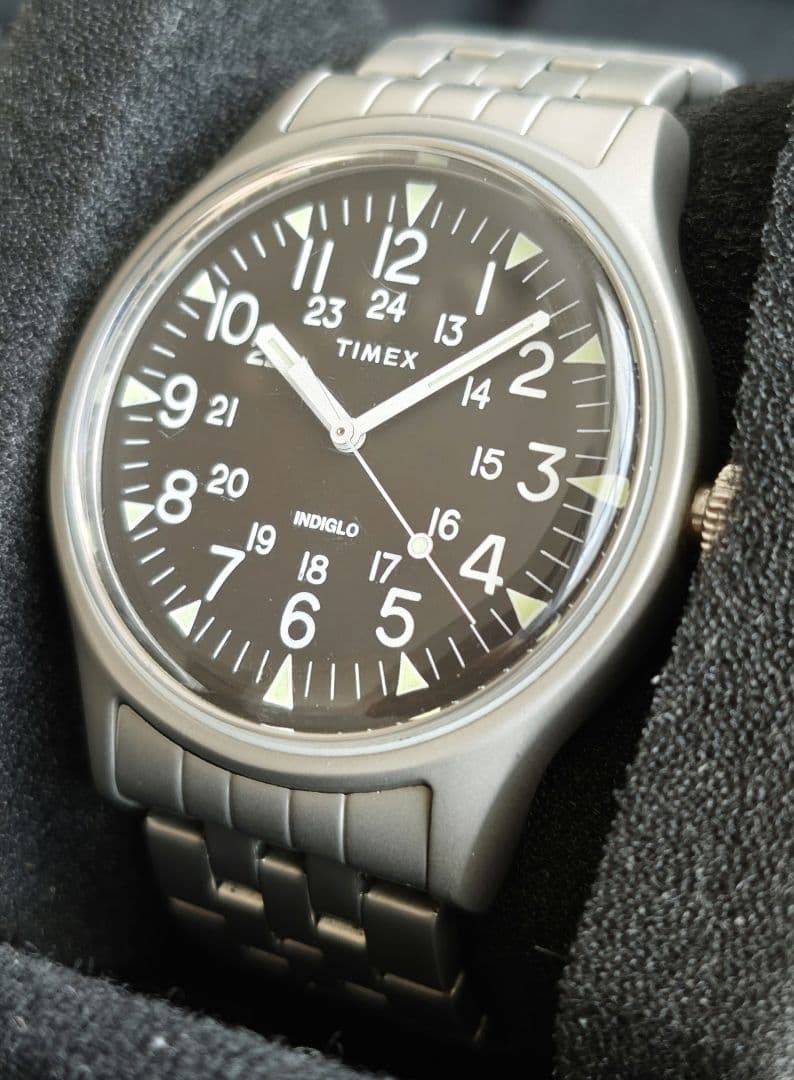 TIMEX MK1 INDIGLO TW2R68400 40mm Stainless Steel Watch