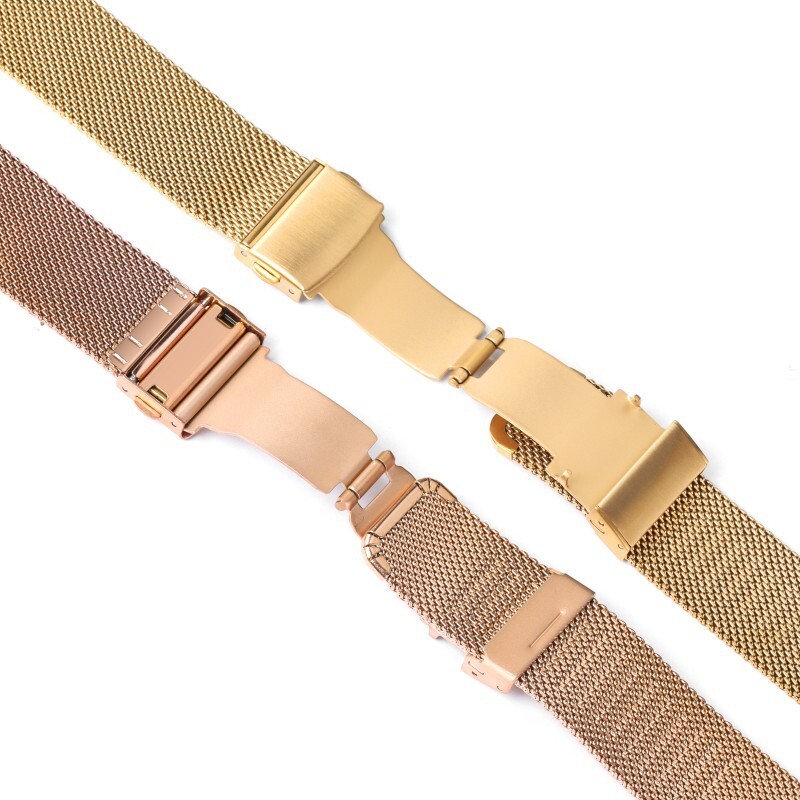 Quick Release Milanese Watch Band Stainless Steel Mesh Strap 14/16/18/20/22/24mm