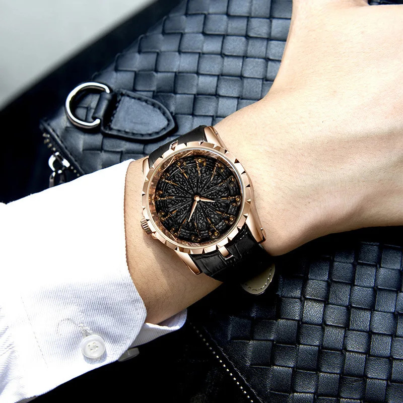 Men Watch Luxury Brand High End Middle Ancient Personality Classic Trend Waterpr
