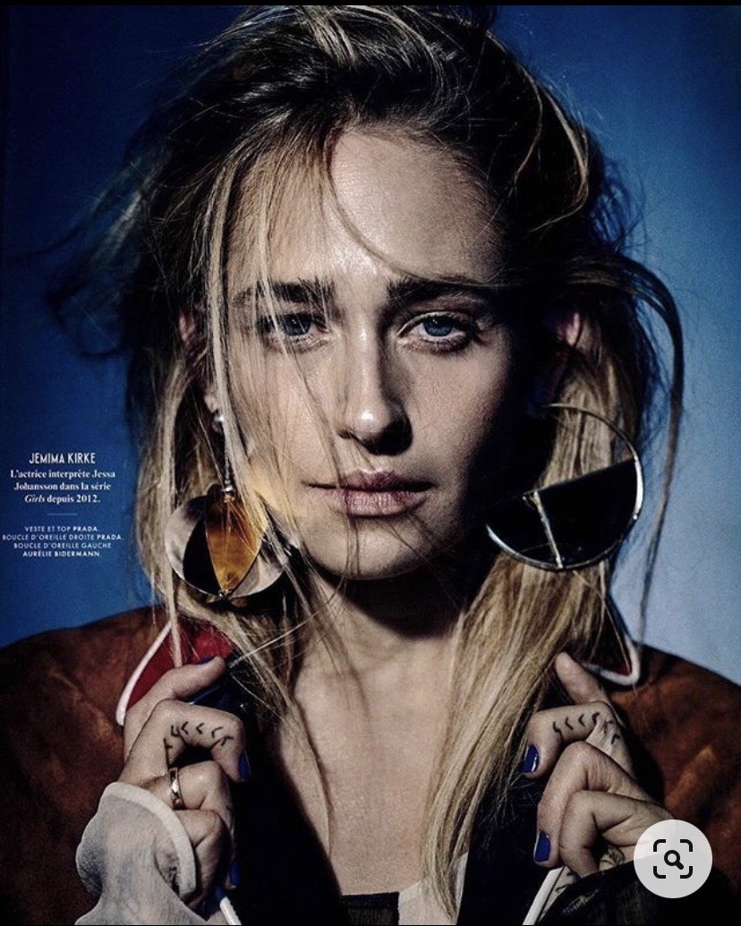 Aurelie Biderman Bianca Earrings 18k Gold Plated Brass. Seen In Vanity Fair NEW