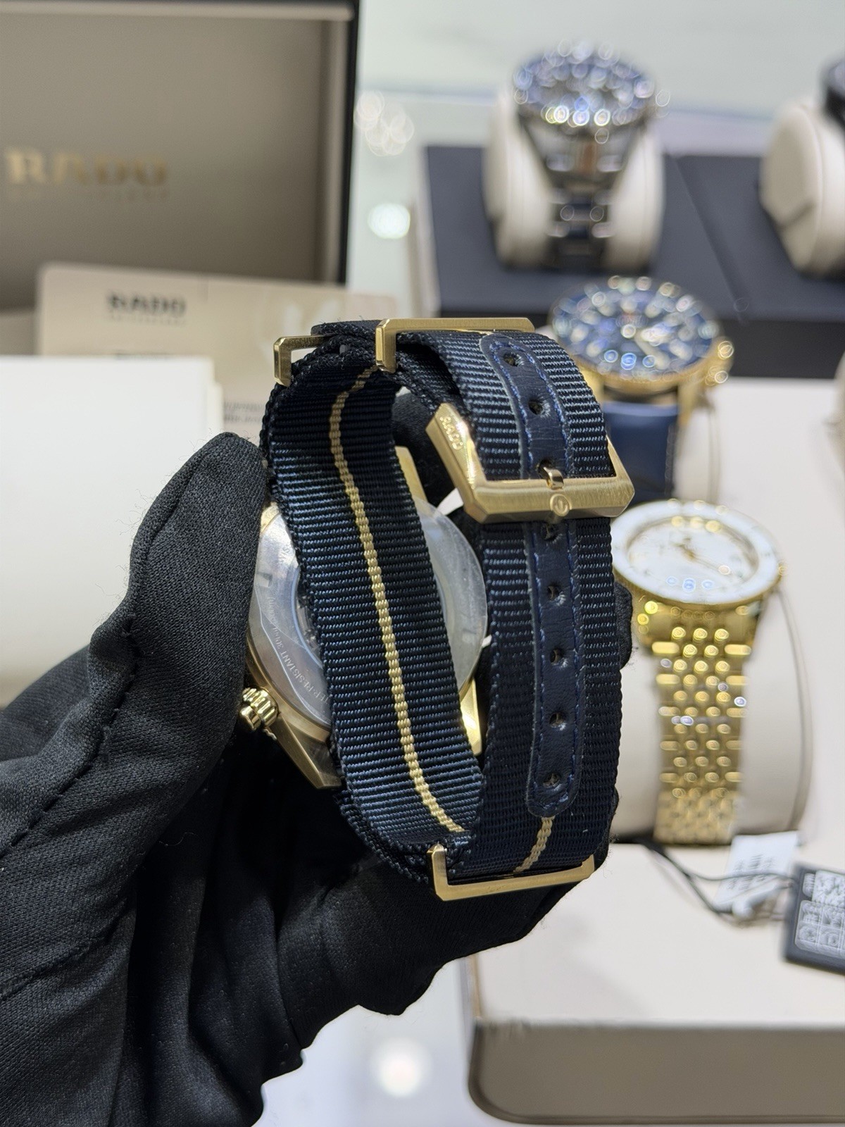 New Rado Captain Cook Automatic Chronograph Blue Dial Men’s Watch R32146208