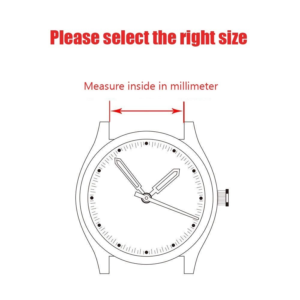 New 18 20 21 22 24 mm Stainless Steel Watch Bands Brushed Finish Watch Strap