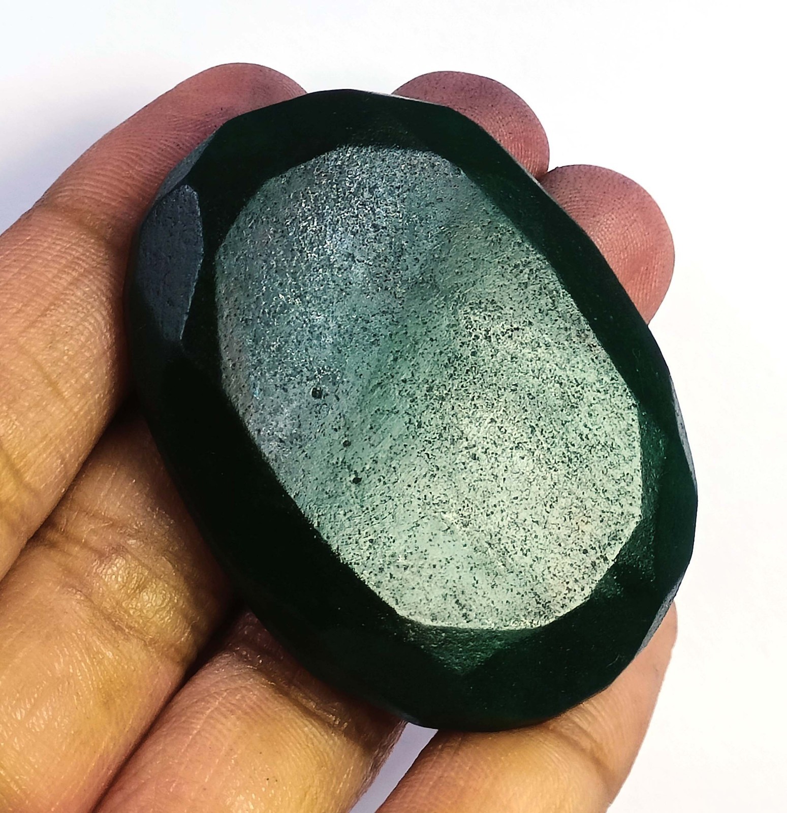 Elegant Quality Natural Green Emerald 114 Ct Oval Shape IGL Gemstone 6AHL