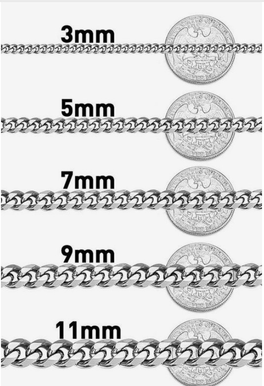 Real Solid 925 Sterling Silver Miami Cuban Mens Boys Chain Necklace Italian