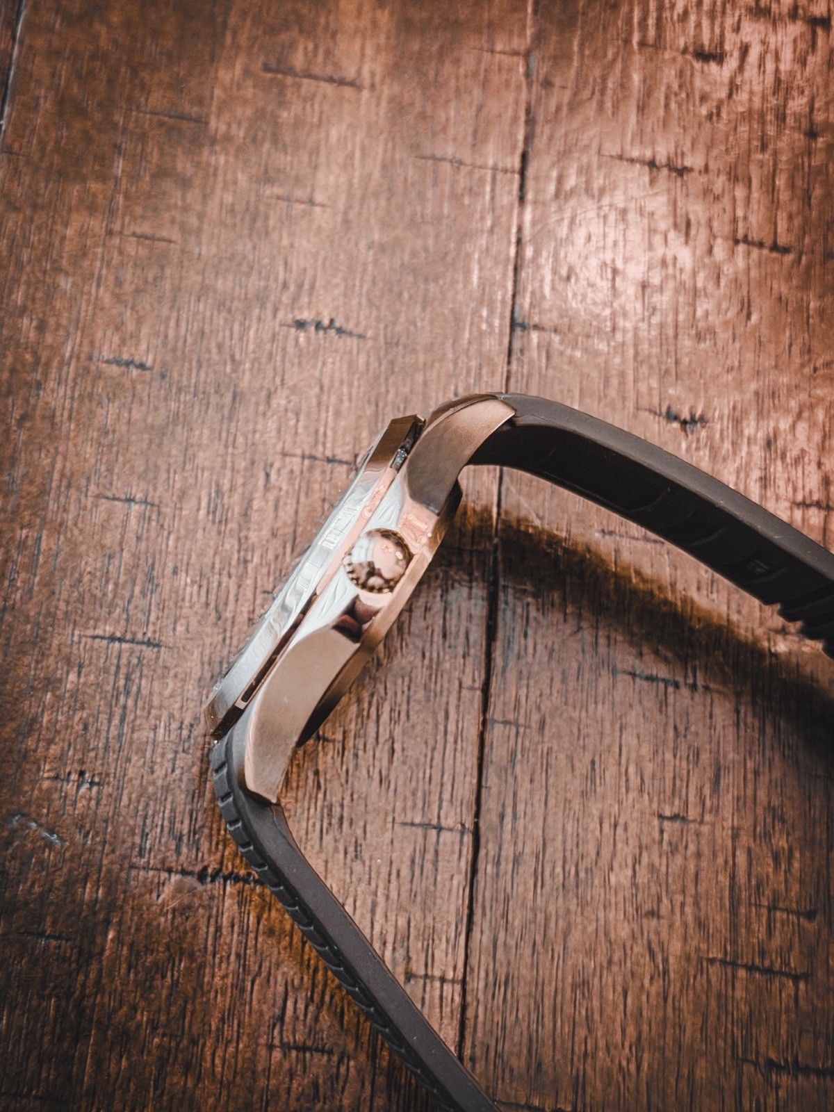 Somerville Seiko Mod Aquanaut Rose Gold NH35 Automatic Sapphire 40mm