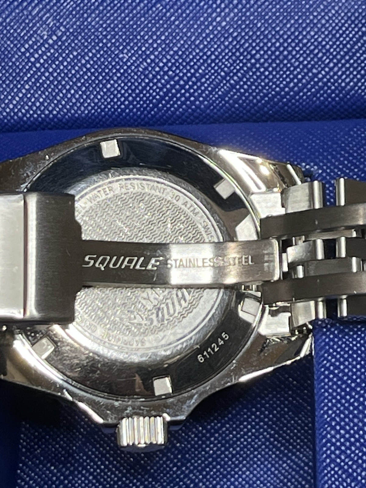 SQUALE Y1545 ATMOS 30 GMT 40 mm Pepsi With Cyclops (Rare) ~Gorgeous & Minty