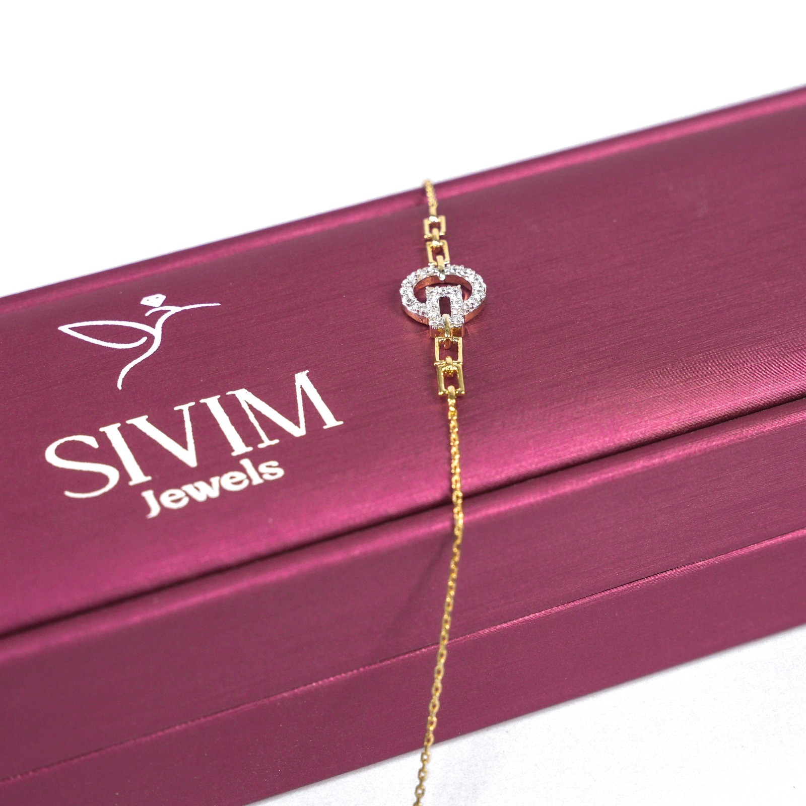18 KARAT DIAMOND BRACELET| NATURAL DIAMOND | IGI CERTIFIED| YELLOW GOLD