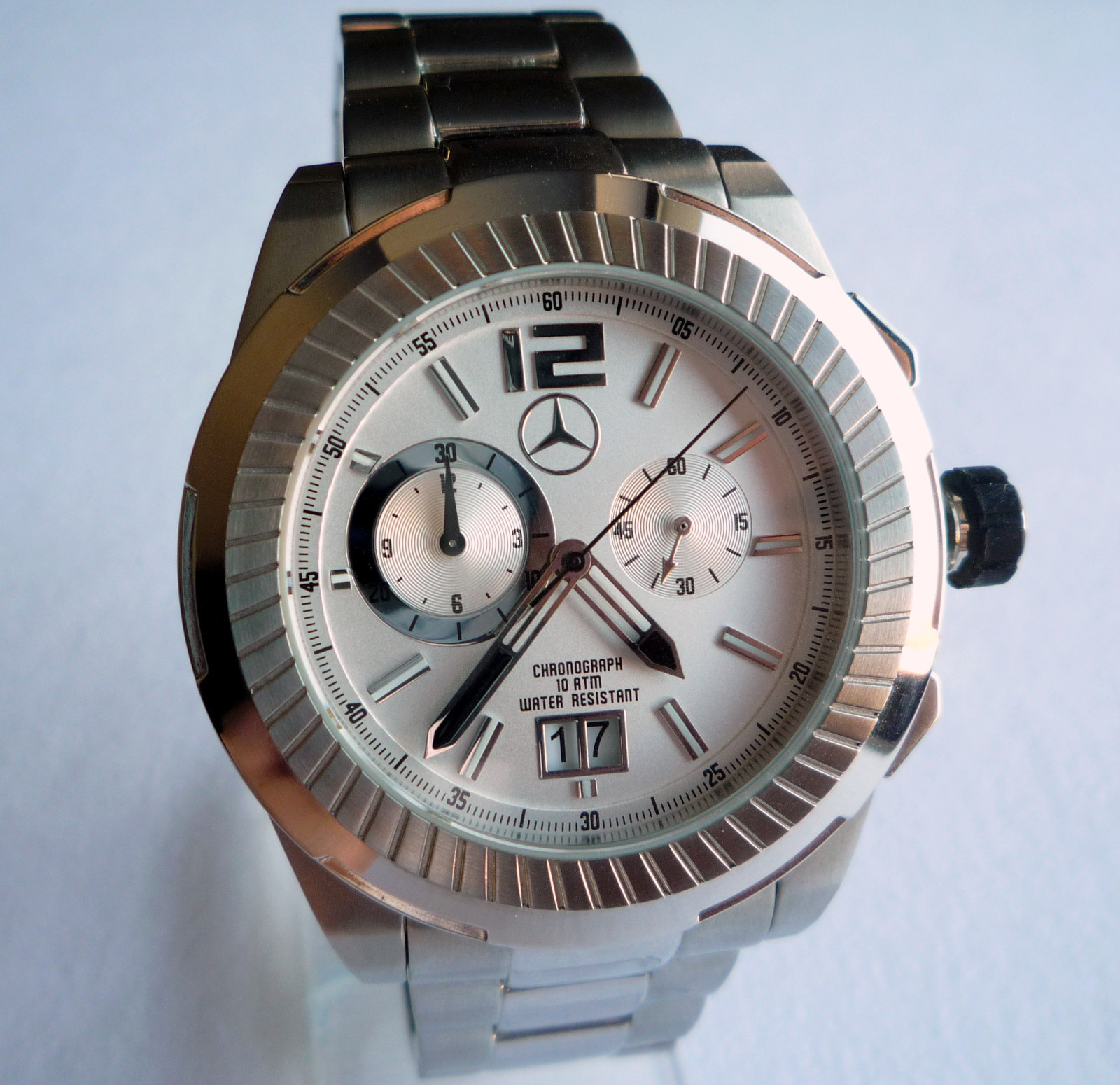 Mercedes Benz Classic Motorsport AMG DTM Racing Driver Sport Chronograph Watch