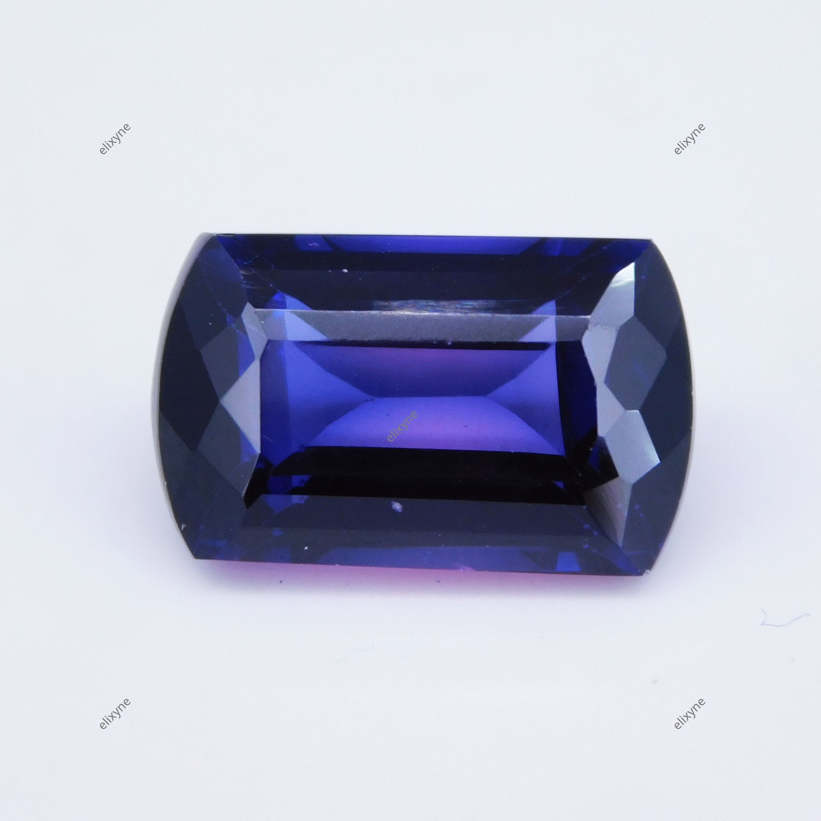 11.40 Ct Natural Montana Sapphire Purple Blue Loose Certified Gemstone