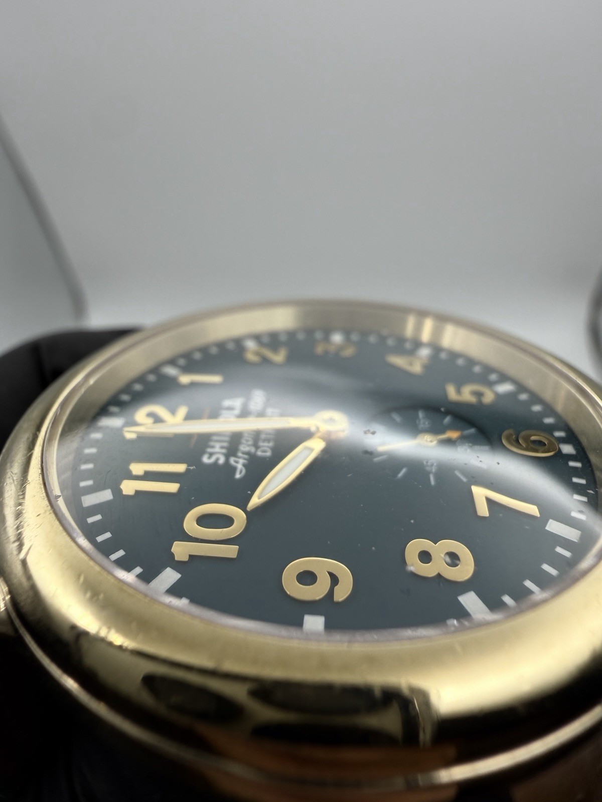 Shinola Runwell Watch 47mm Black Dial Argonite 1069 Men s Watch S0120194492