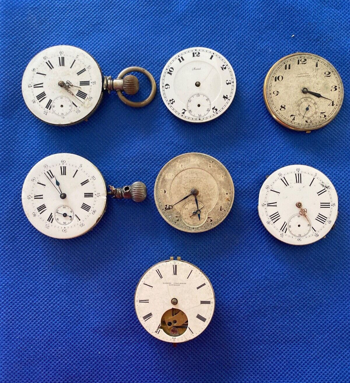 JOB LOT 7 Pocket Movement Dietrich, Chatillon, Lirius,… (1c/14586)