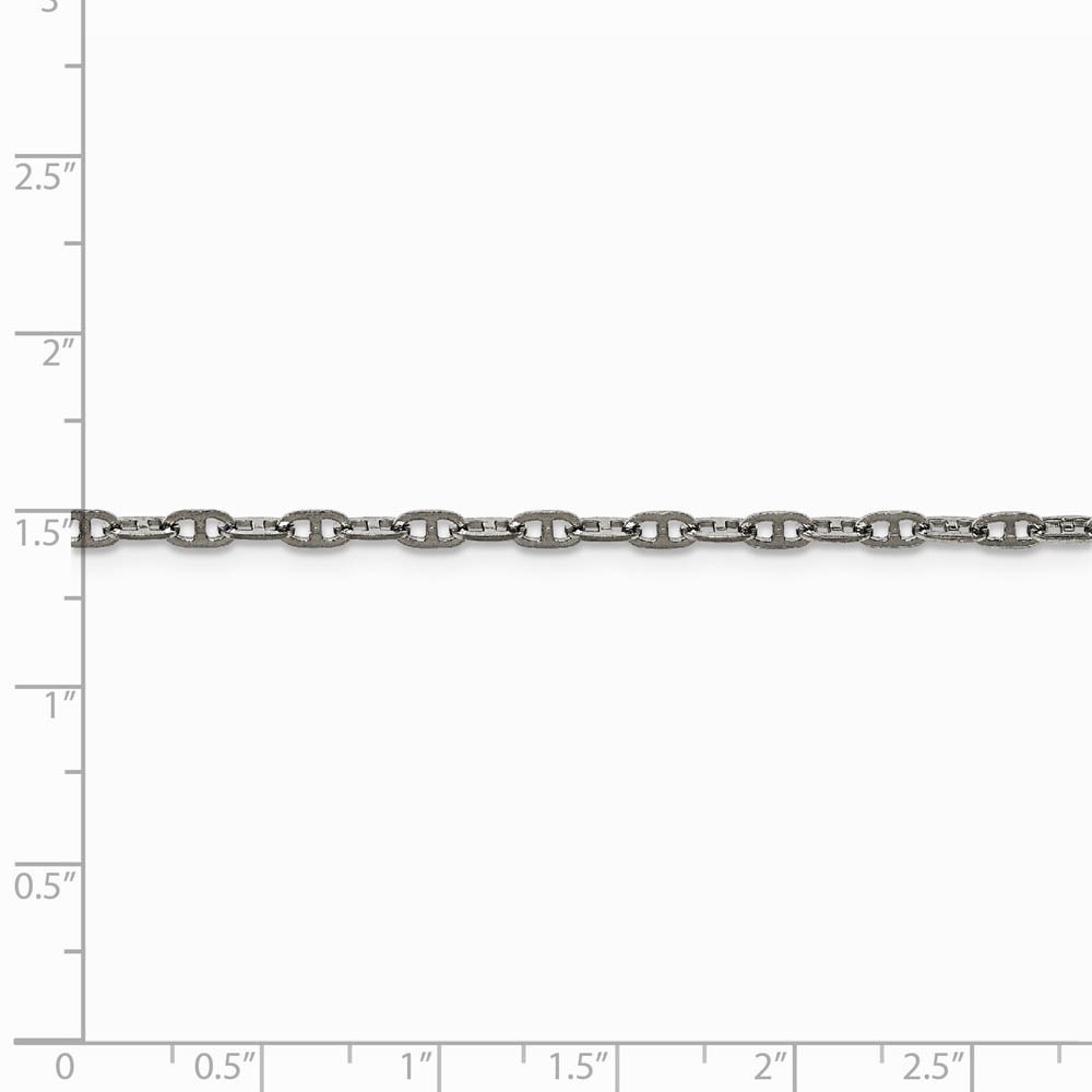 2.75mm Stainless Steel Anchor Chain Necklace