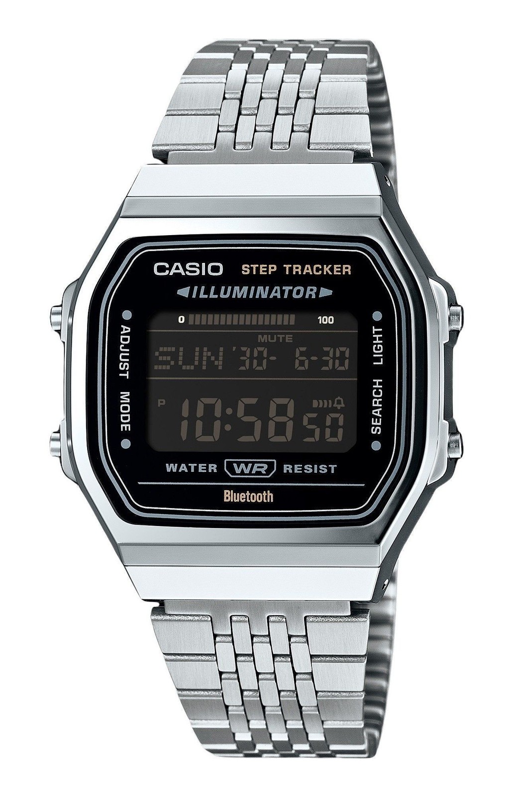 Casio Vintage Digital Smartphone Link Casual Quartz ABL-100WE-1B Unisex Watch