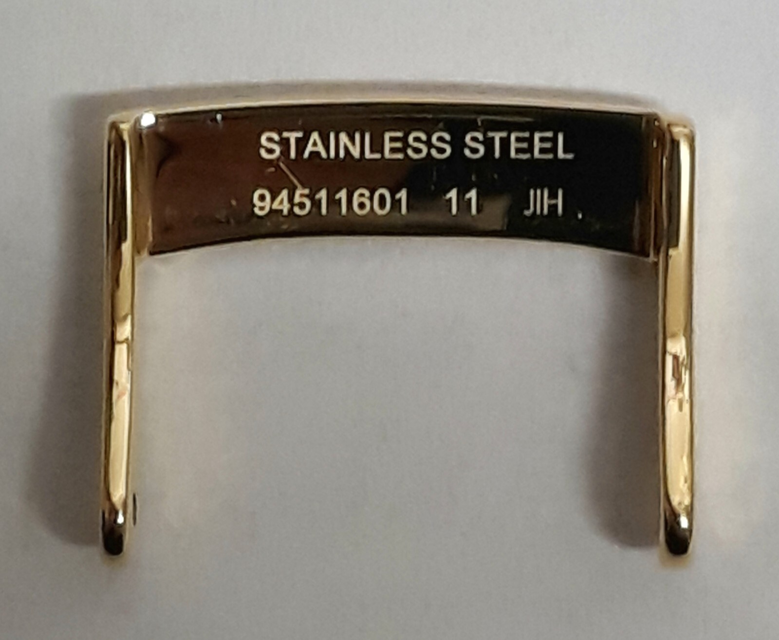 OMEGA LAMINATED BUCKLE 16mm NEW – POLISHED