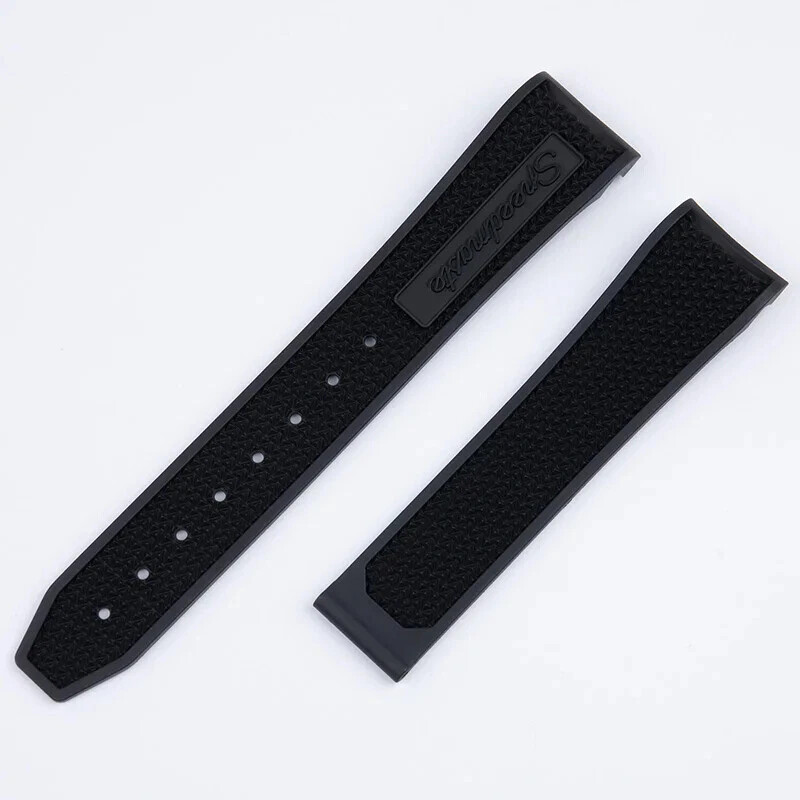 For Omega MoonSwatch Speedmaster 19mm 20mm 21mm Fluorine Rubber Watch Band Strap