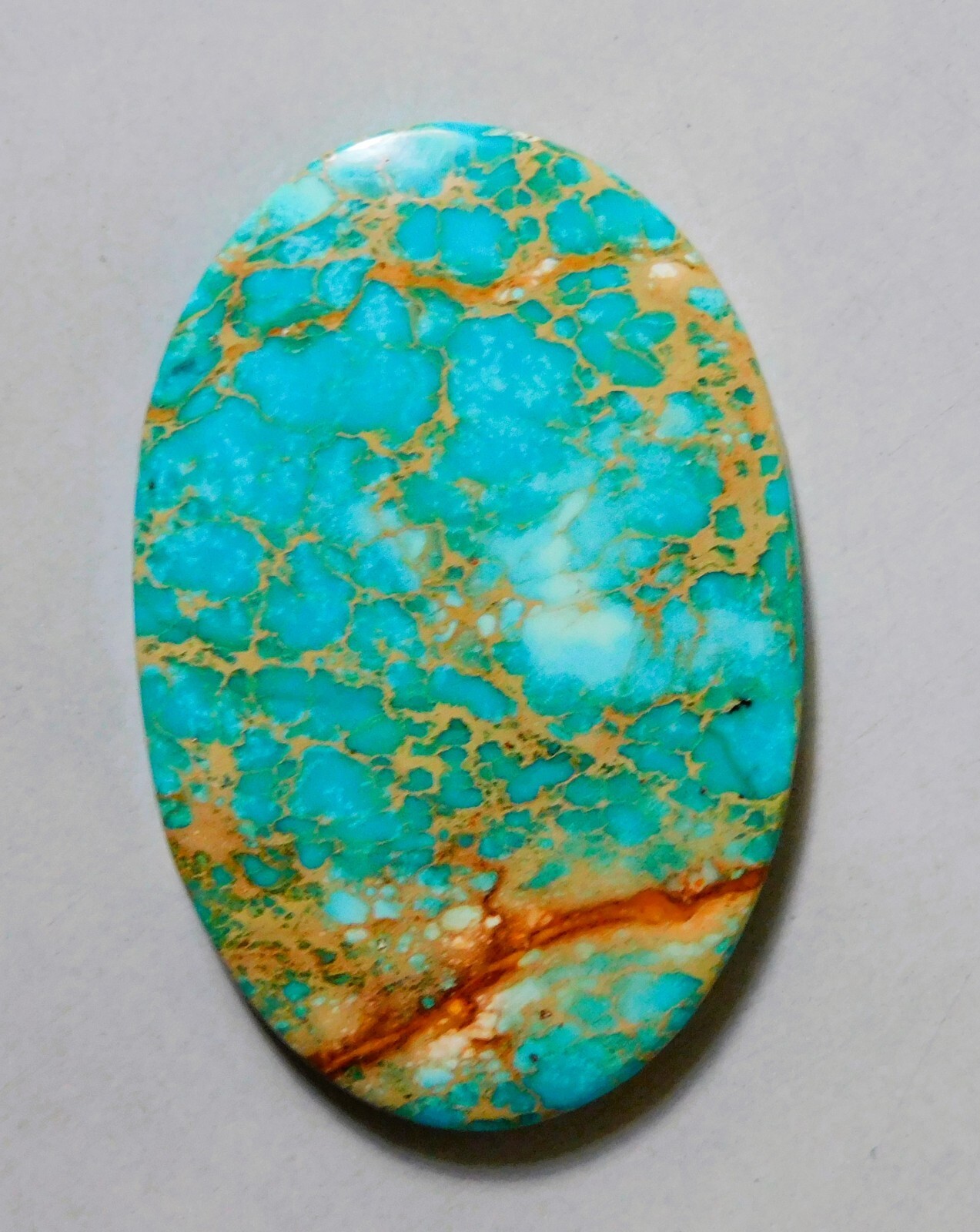 43.50 Cts Sea Sediment Jasper Cabochon Loose Gemstone 45.3X30X4.5MM