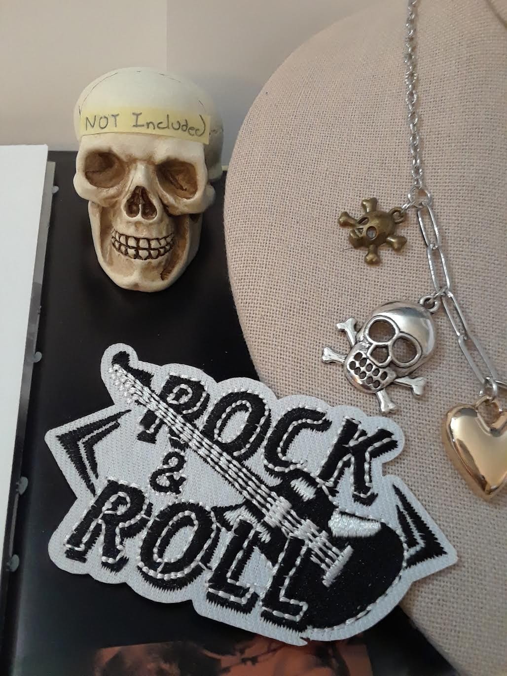 Rockabilly, Punk, Skull, Spooky Cute,Heart, Gothic, Cross, Emo Mixed Jewelry Lot
