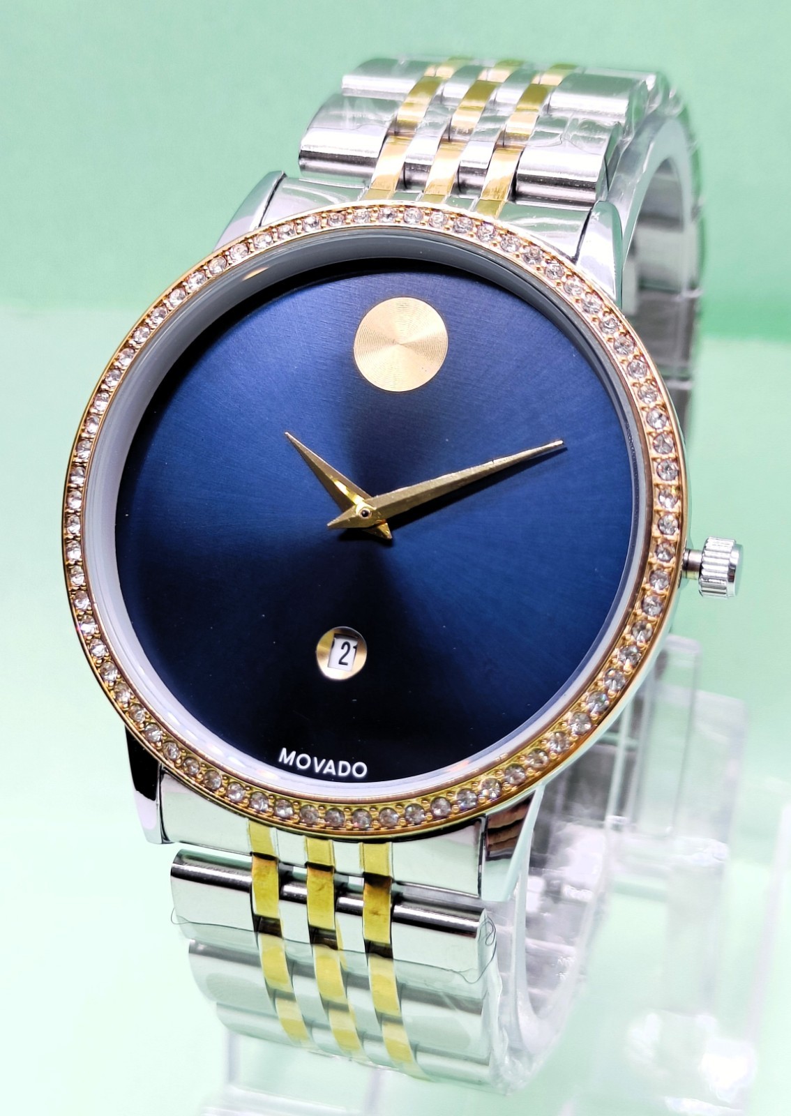 Fabulous Movado Museum Classic Analog Date Indicator Quartz Men’s Wrist Watch