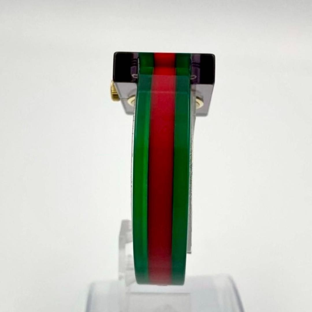 890 Rare new battery GUCCI 143.5 Sherry Line wristwatch bangle