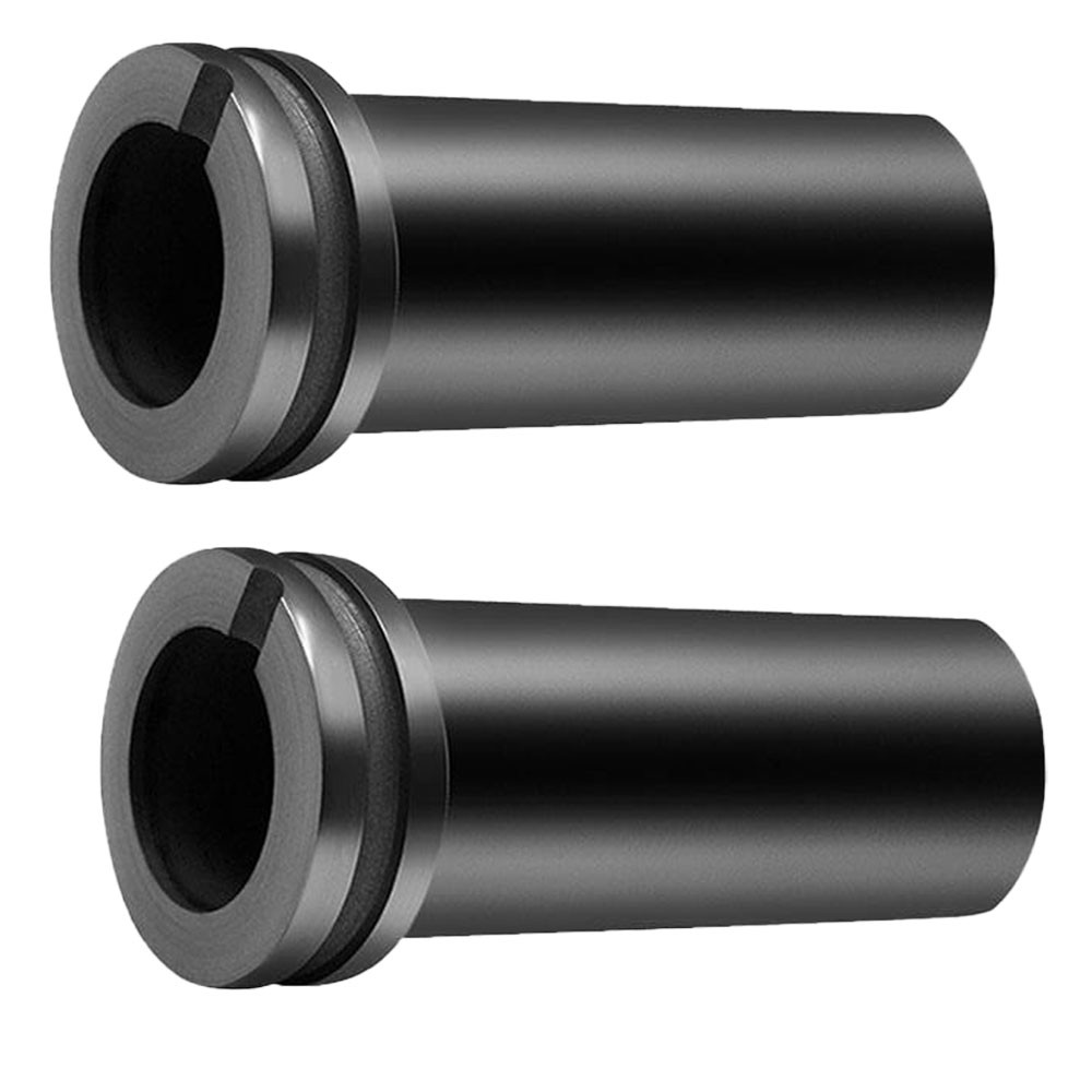 2x 3KG High Purity Graphite Crucible Smelting Tools For Electric Melting Furnace