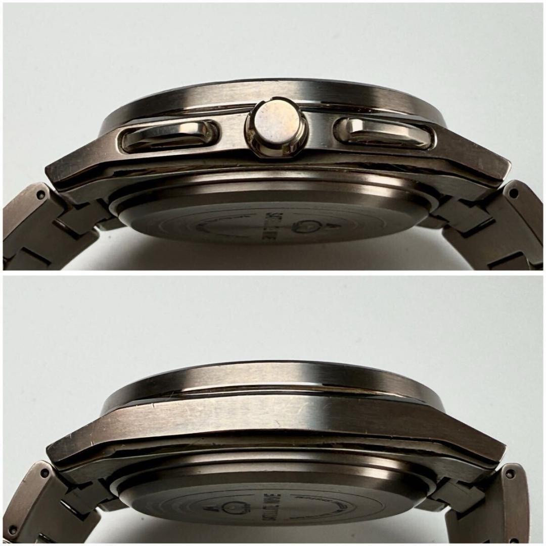 CITIZEN Satellite Wave JJ012 Solar Radio Silver Dial Men’s Watch Working