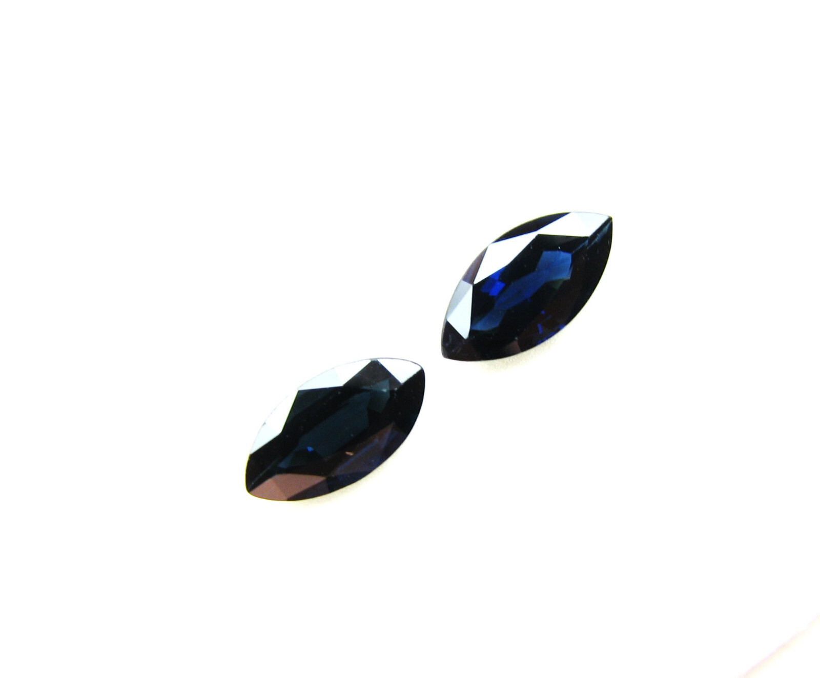 Natural Marquise Australian Blue Sapphires 5.17 CtsTol, 12×6.2 MM/ 12.2×6.2 MM