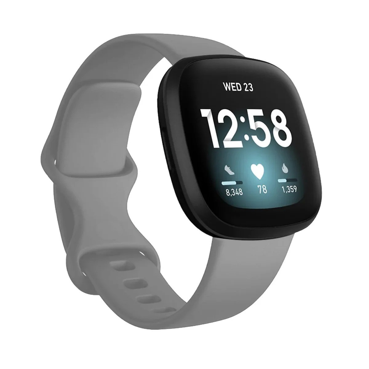 For Fitbit Versa 3 4 Sense Silicone Strap Wristband Replacement Watch Band Sport