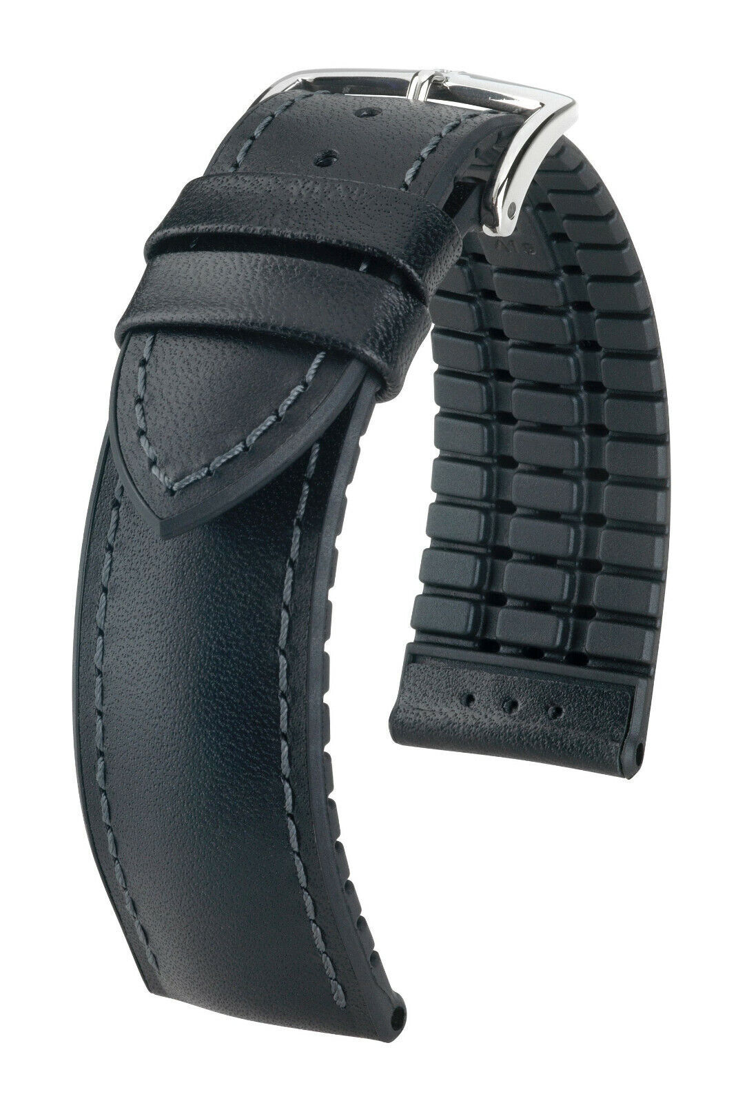 HIRSCH PERFORMANCE JAMES CALFSKIN LEATHER CAUTCHOUC 18,19, 20,21 22 MM US