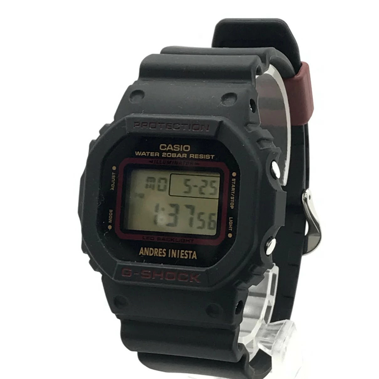 CASIO G-Shock DW-5600AI-1JR Black Case Size 4.2cm Unisex Used Watch #6112