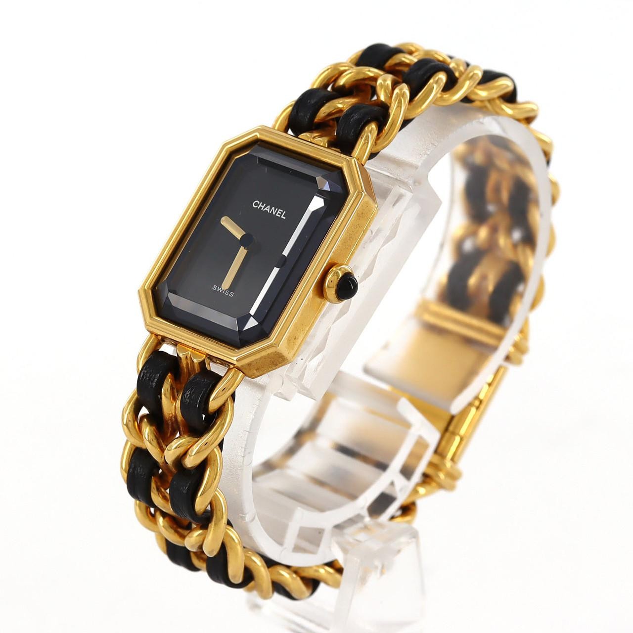 Authentic [Unserviced – Value Price] Chanel Première Gold Plated, Size M, H…