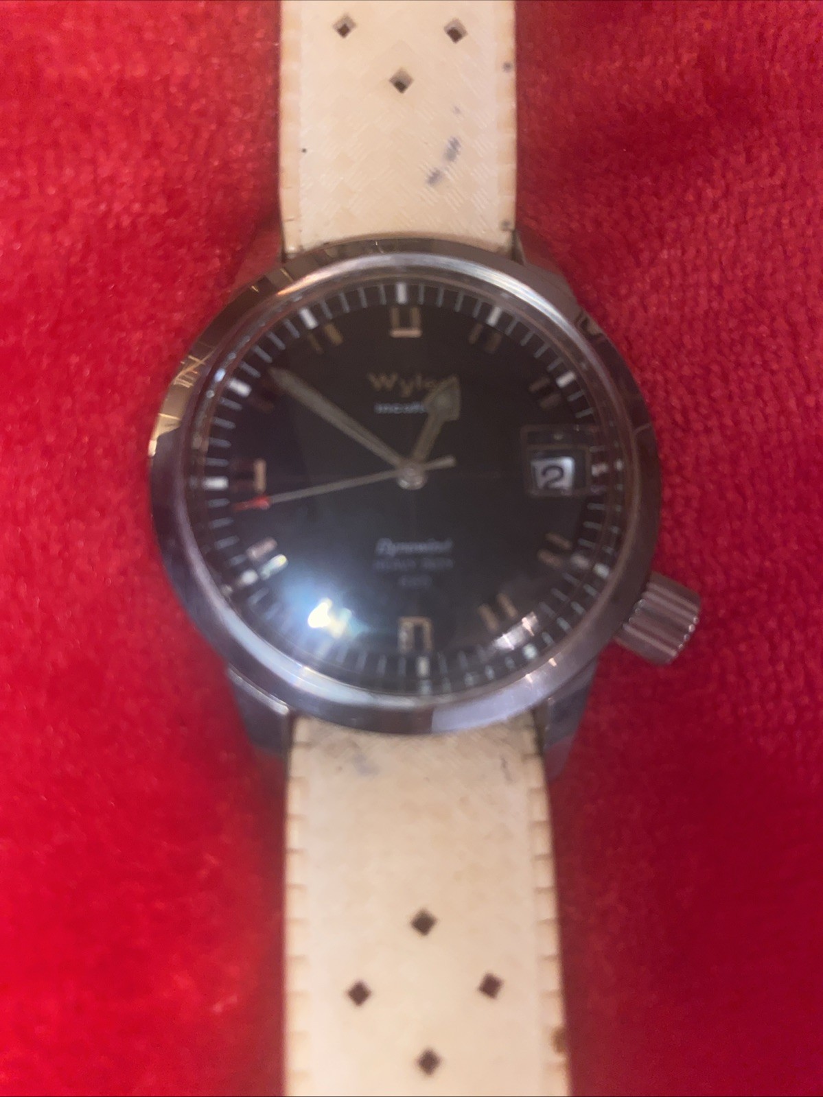 Vintage Wyler Dynawind 660 Automatic SS. “ The Lifeguard” Women’s Watch