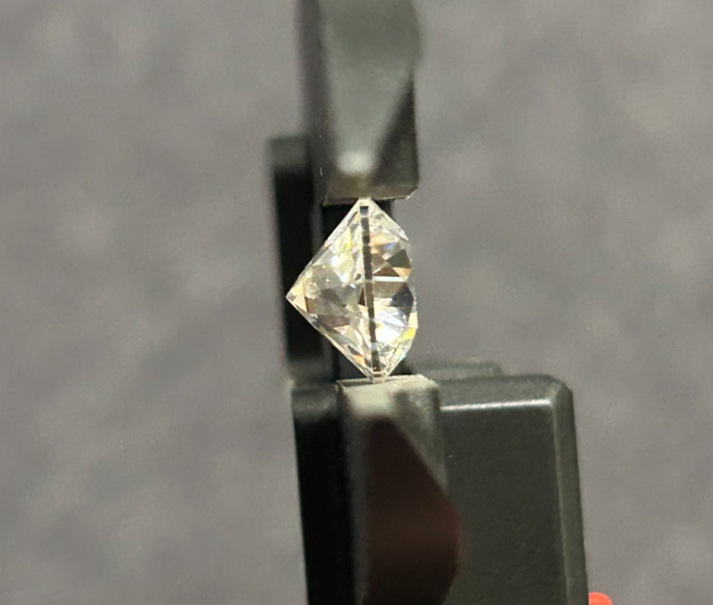 Vintage 6.00ct GGG Diamond Simulant Round Brilliant Loose Stone 8.7mm
