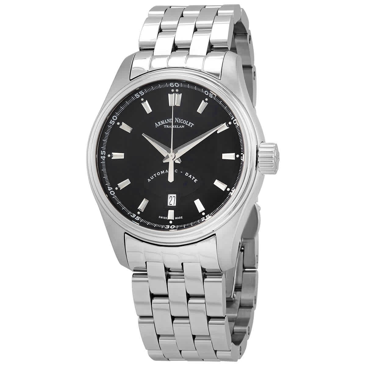 Armand Nicolet MH2 Automatic Black Dial Men’s Watch A640A-NR-MA2640A