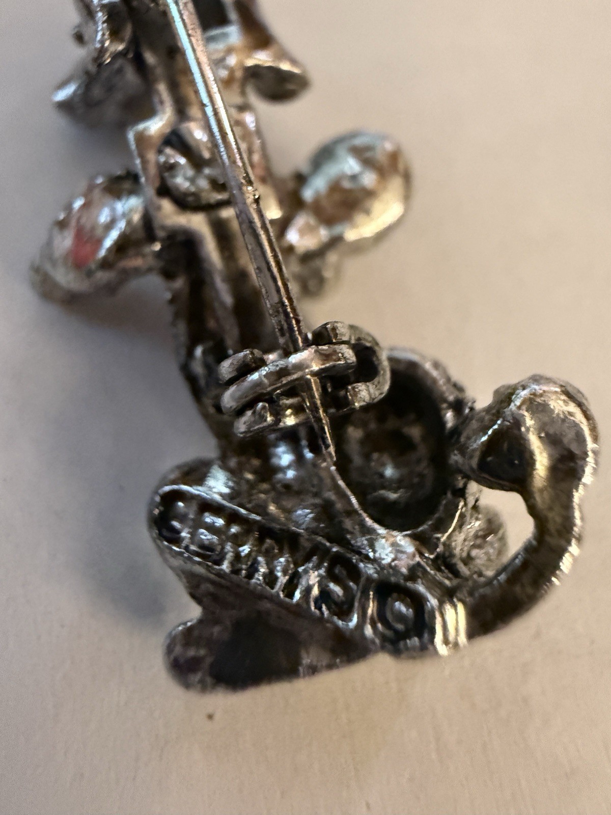 Vintage Poodle Dog Brooch Pin Lot of 3 Jerry’s Rhinestone Faux Pearl Enamel