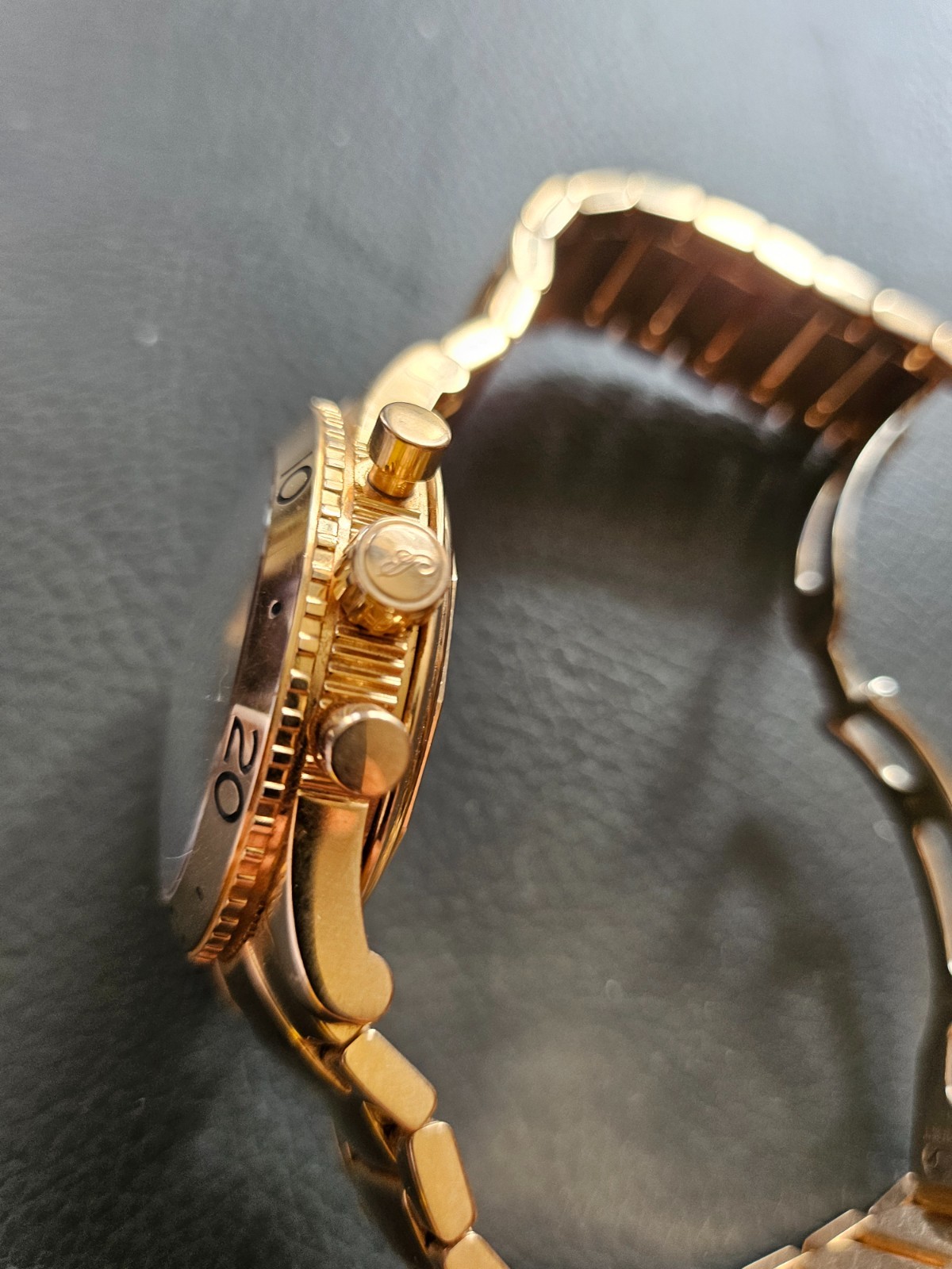 Breguet men automatic swiss made 18k rosegold, Fullgold, Chronograph, Fullset
